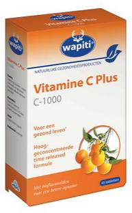 Wapiti Vitamine C Plus Tabletten 45ST