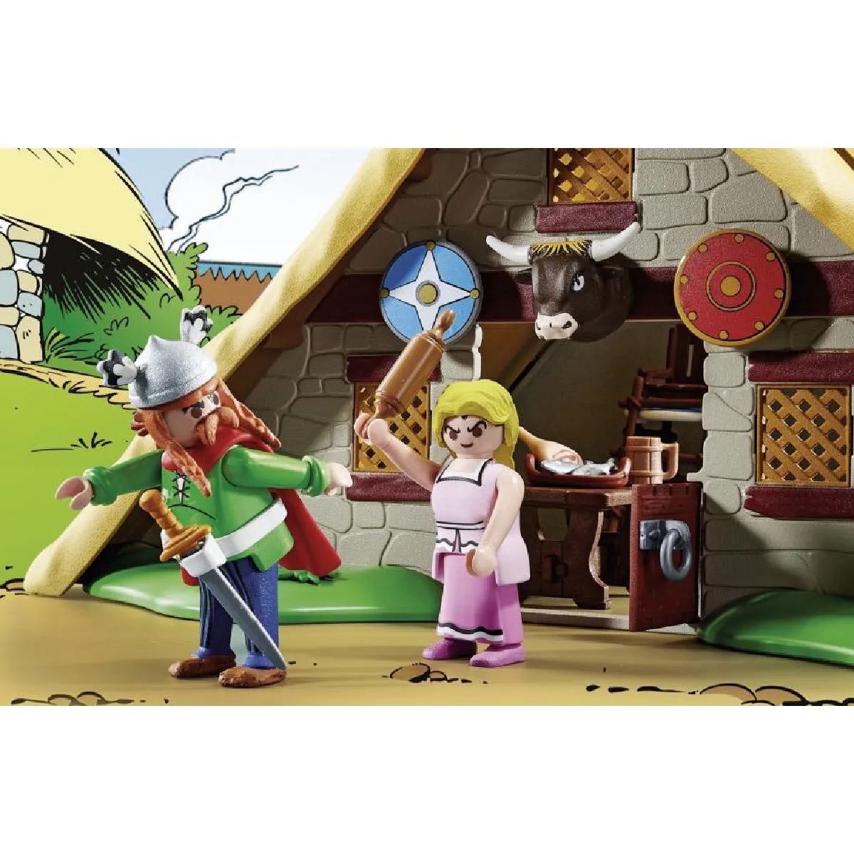 Playmobil® Playmobil 70932 La Hutte d'Abraracourcix