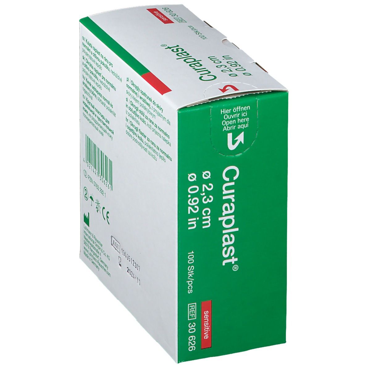 Curaplast® sensitiv strips rund 2,3 cm