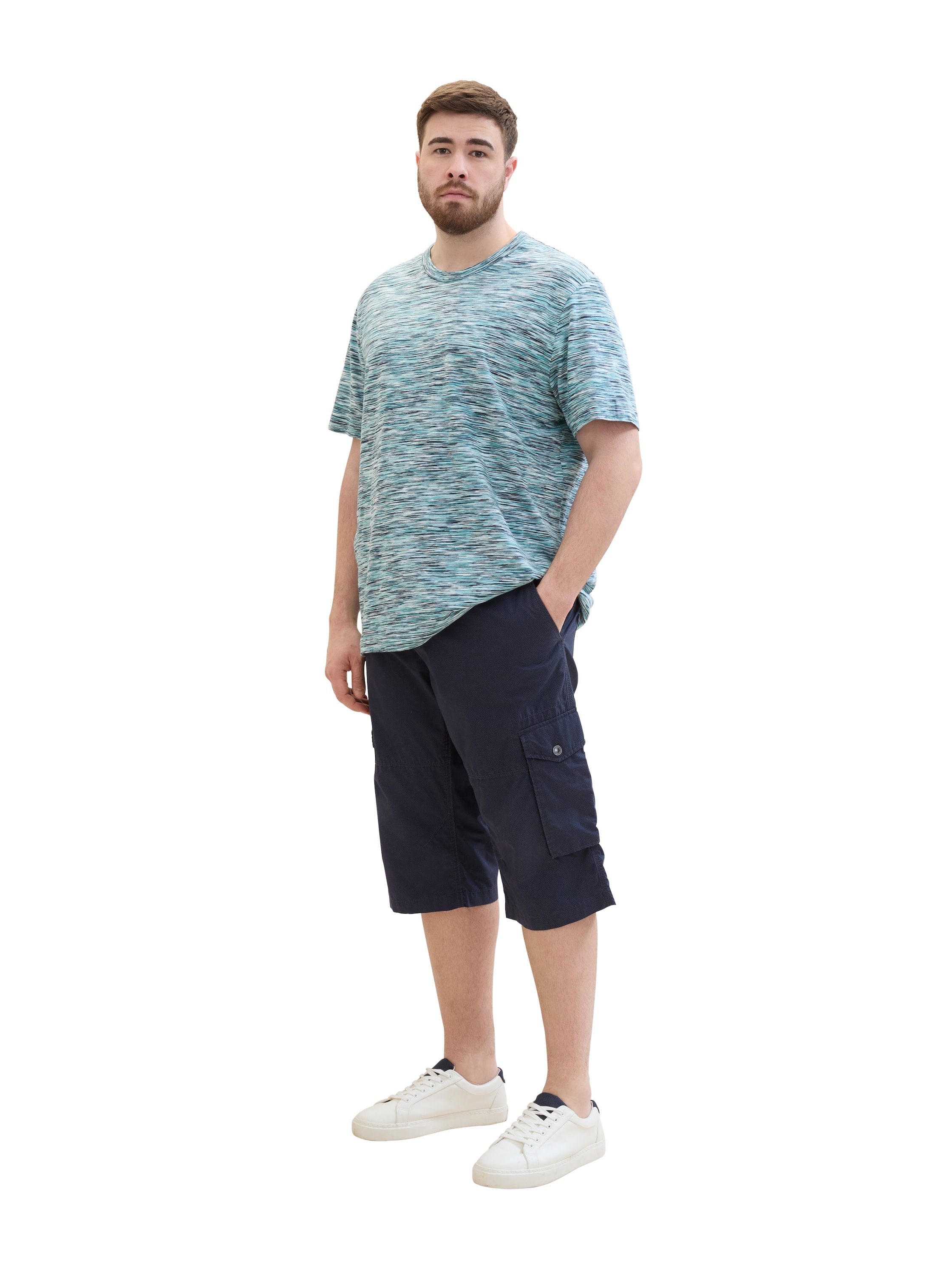 TOM TAILOR PLUS 3/4-Hose  mit Cargo-Taschen