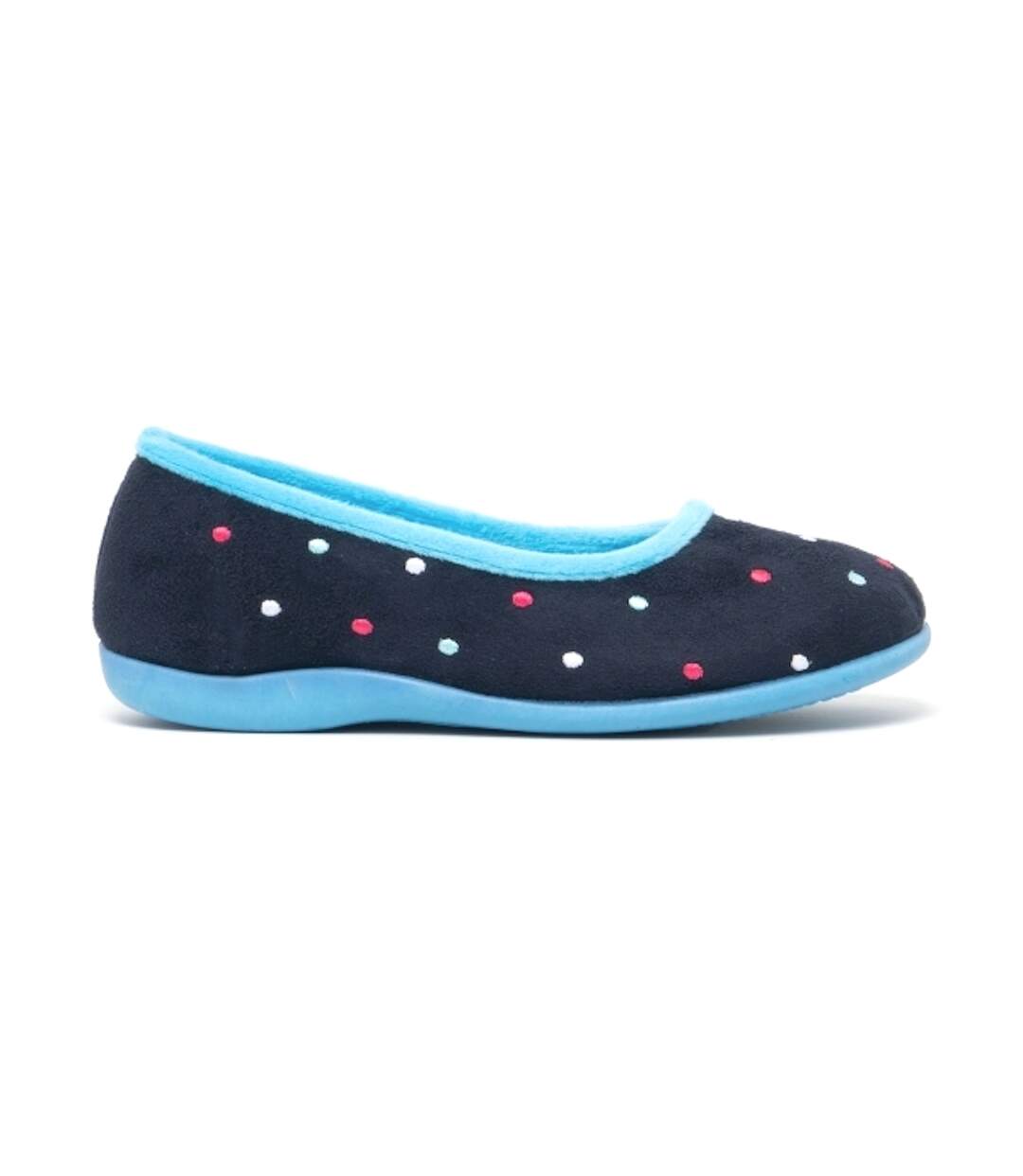 Sleepers Isla - Chaussons ballerines à mémoire de forme - Femme (Bleu/Turquoise) - UTDF1308