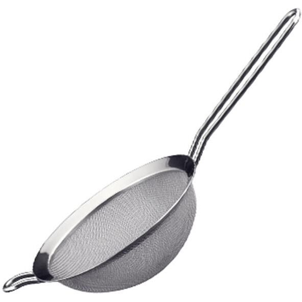 Passoire 8 cm avec manche et crochet - Cucinieri Inox