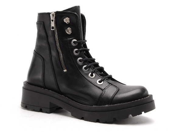 Chacal boots bottine plates femme 6083 noir