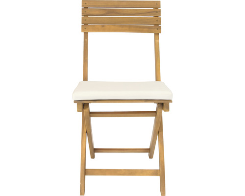 Garden Place Lisa 2-zits balkonset bestaande uit: 2 stoelen, tafel, hout, bruin