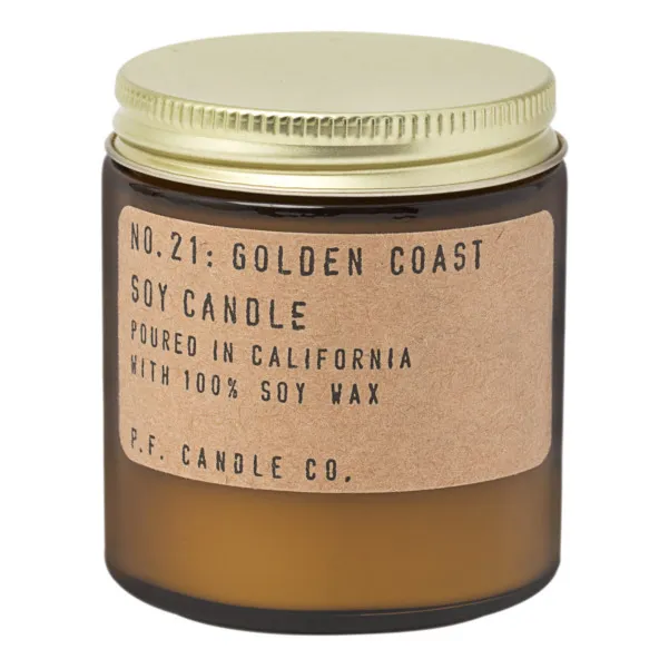 P.F. Candle Co Bougie parfumée de soja n°21 Golden Coast - 100 g