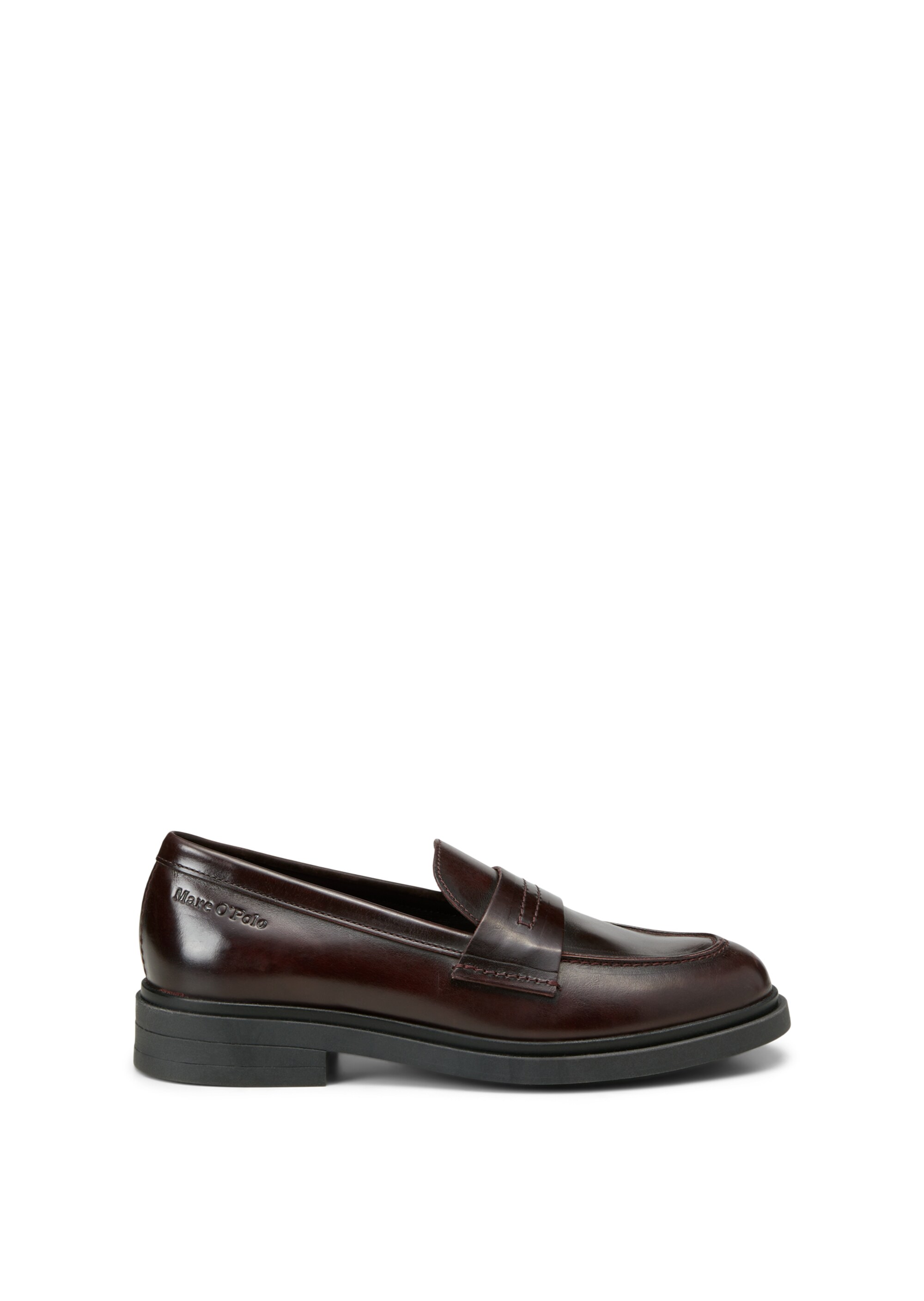 Loafer aus glänzendem Kalbleder