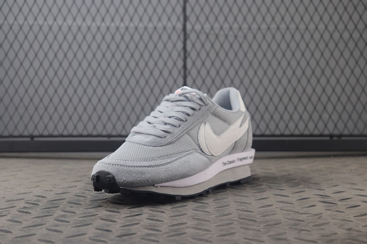 Fragment x Sacai x Nike LDWaffle Wolf Grey
