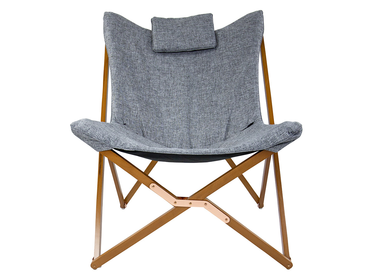 Bo-Camp Urban Outdoor Bloomsbury L vlinderstoel - Grey