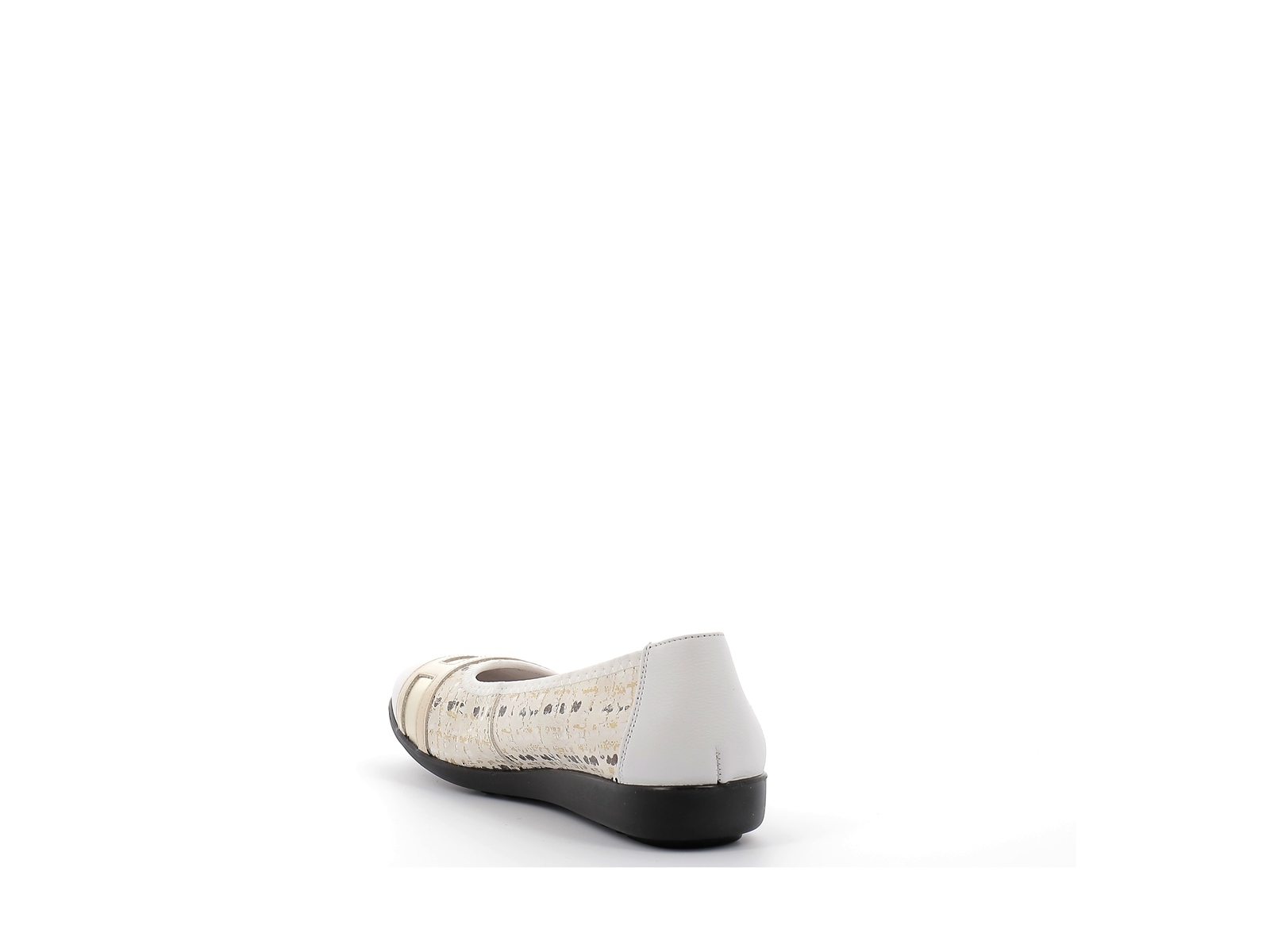 Inea-LUXA Cuir Blanc-Or