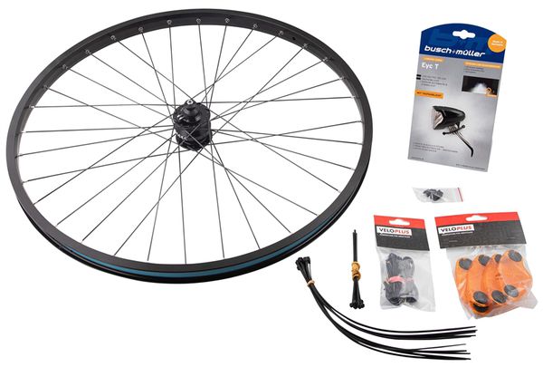 LUMEX DYNAMO Vorderrad inkl. Lichtset  26