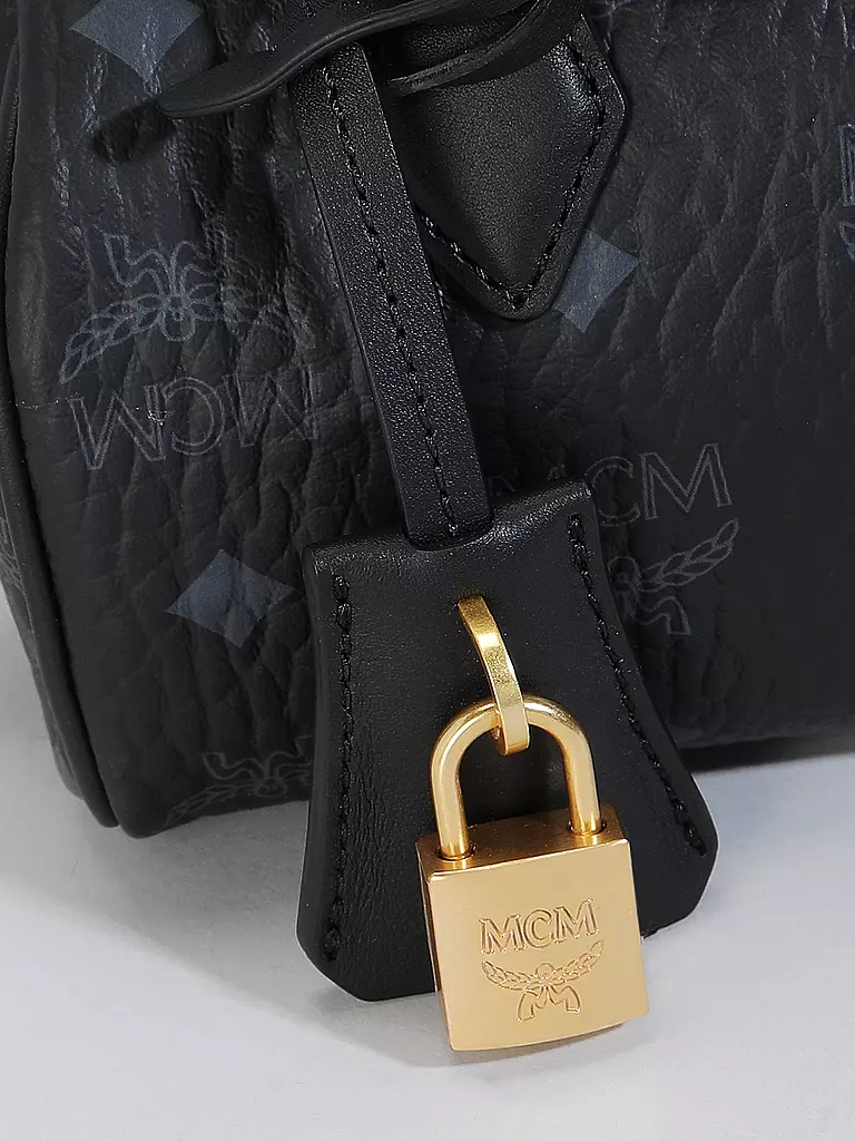 MCM Ledertasche - Henkeltasche ELLA BOSTON schwarz