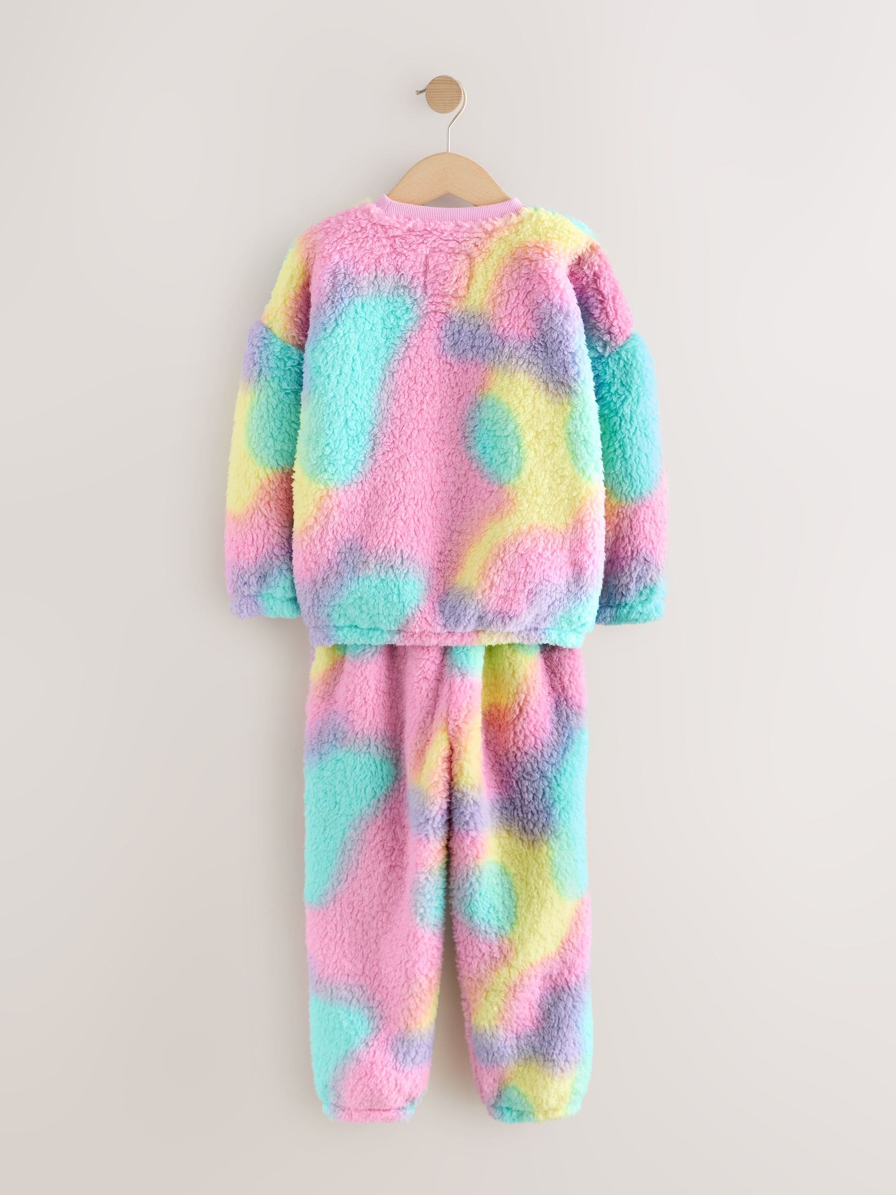 Pastelkleurig tie-dye - Fleece Two Pieces (2-16jaar)