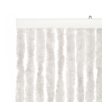 Livn deurgordijn Chenille grijs 100x230 cm