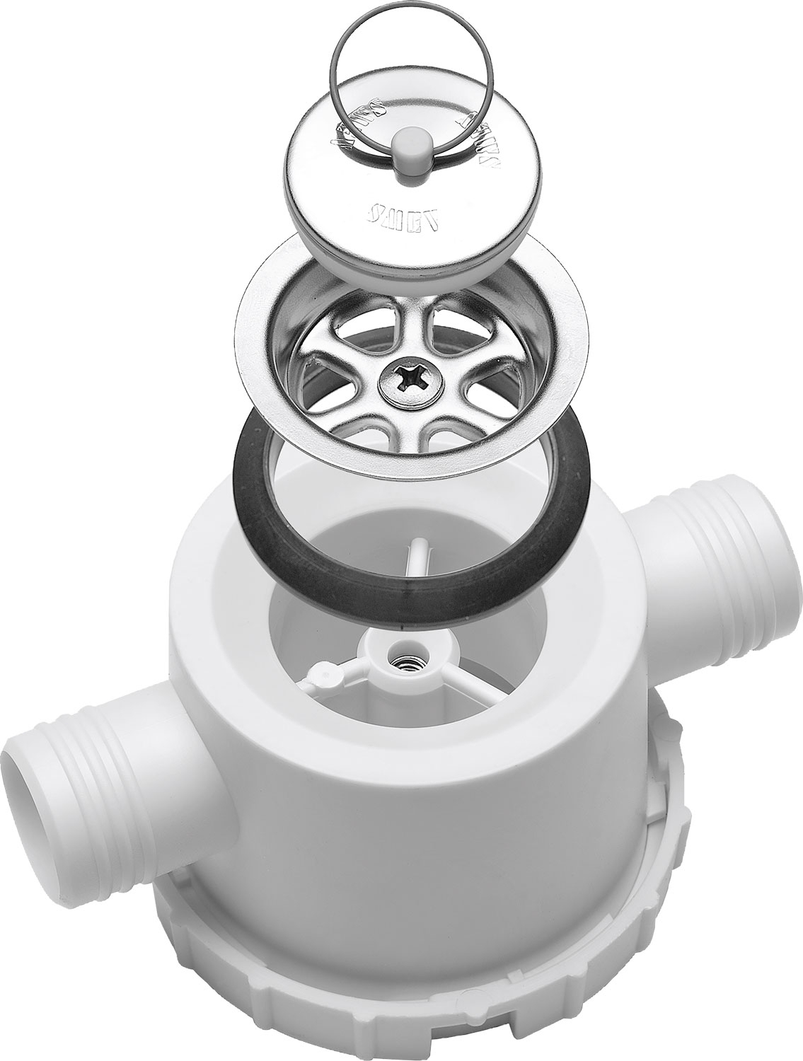 Dometic Siphon AC 557 Siphon mit doppeltem Ablauf 25 mm