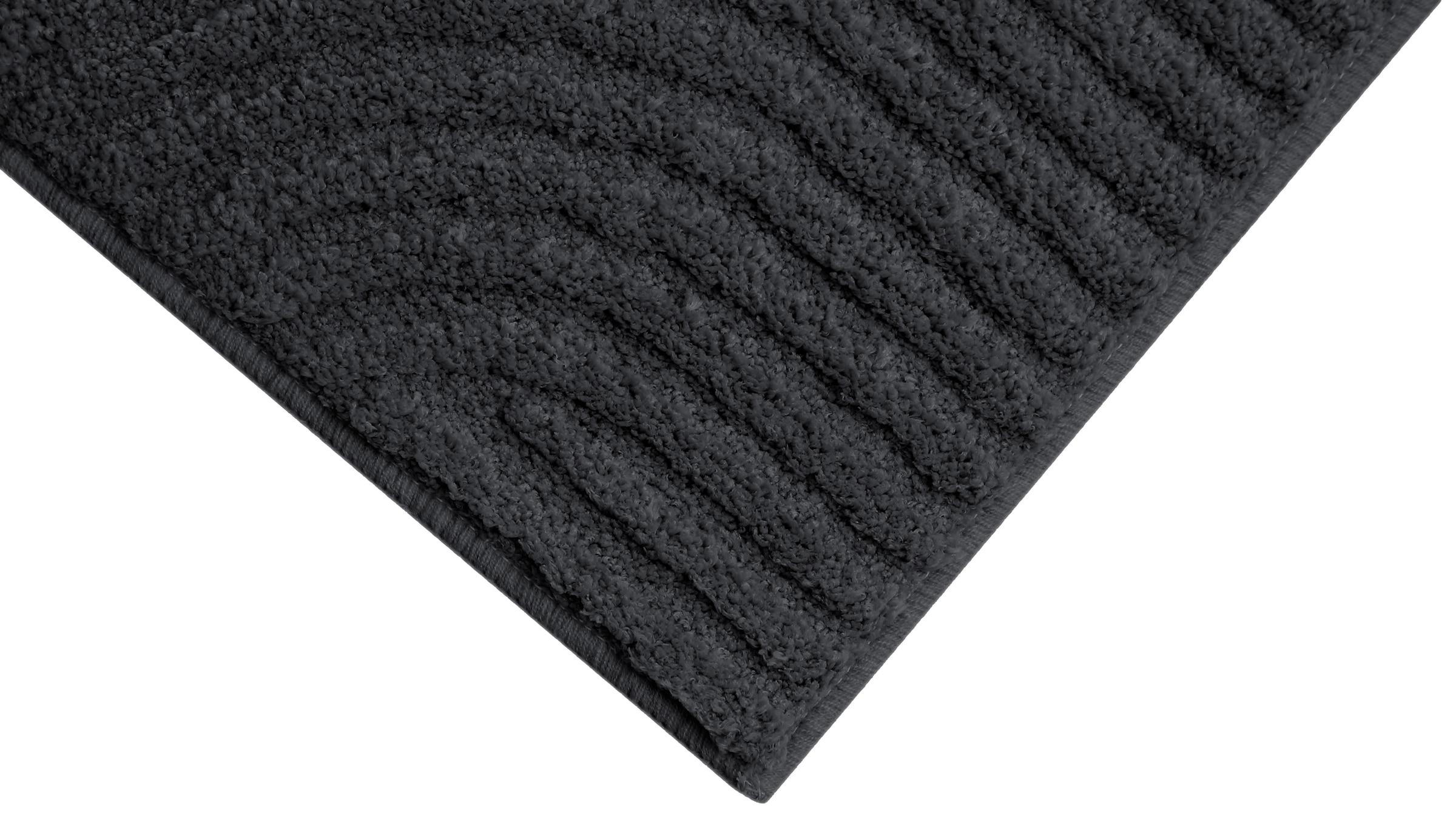 my home Badematte »Ognon, Scandi, Boho, modernes Muster« Höhe 15 mm rutschhemmend beschichtet fussbodenheizungsgeeignet | schnell trocknend | strapazierfähig Badteppich, Uni Farben, Hoch-Tief-Effekt