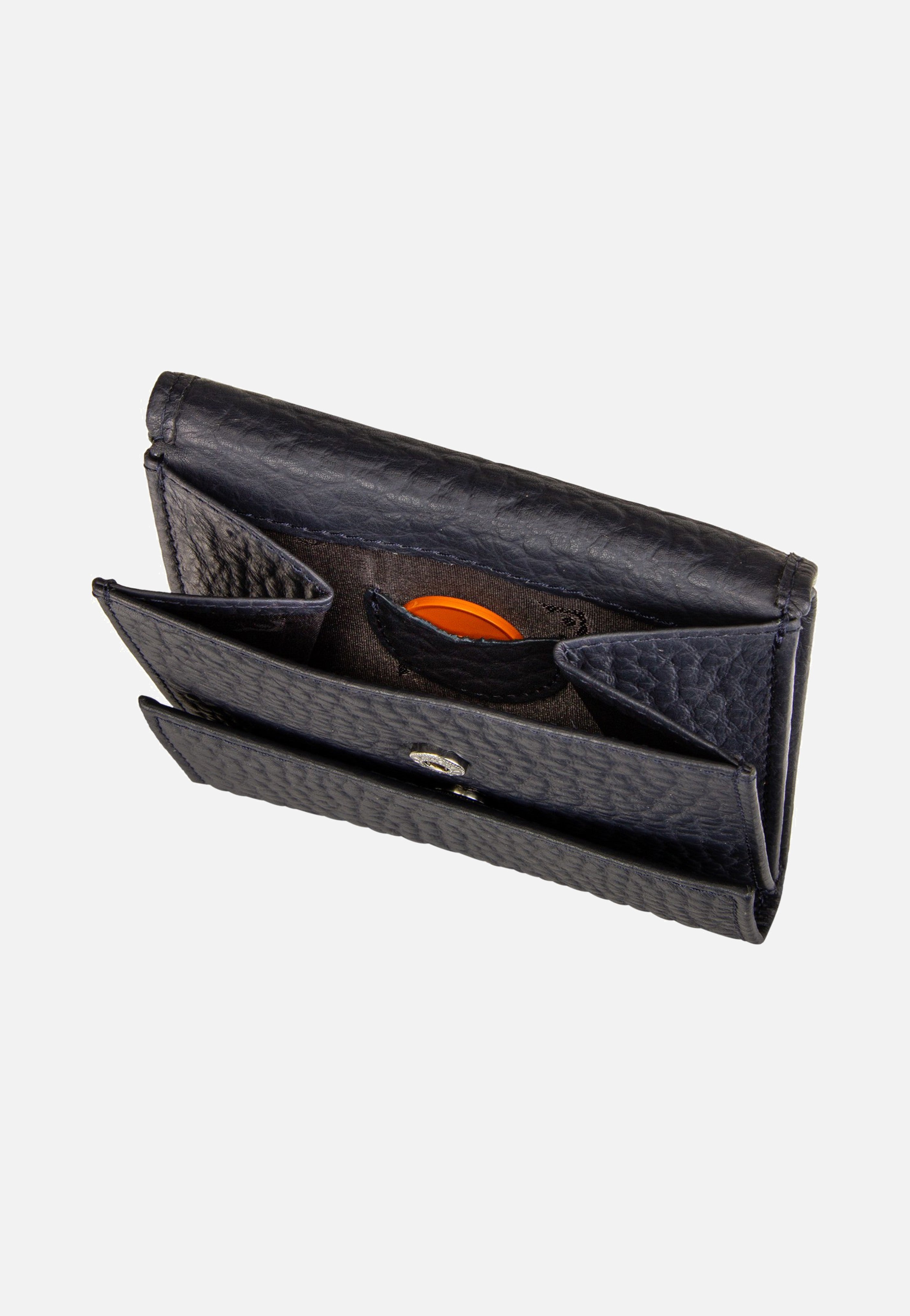 Hirsch Olena Blau - Portemonnaie