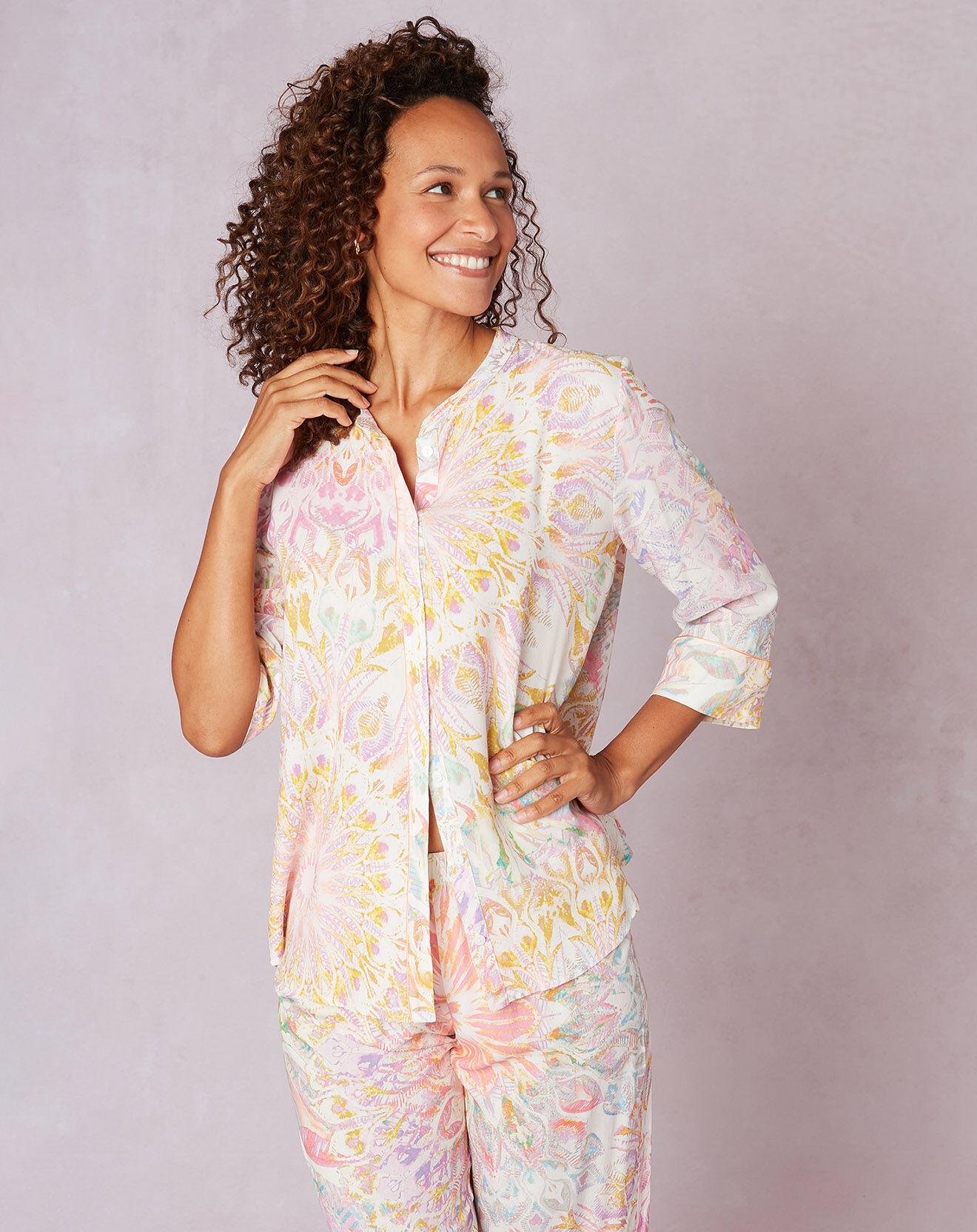 Le Chat Pyjama 7/8ème Fancy multicore