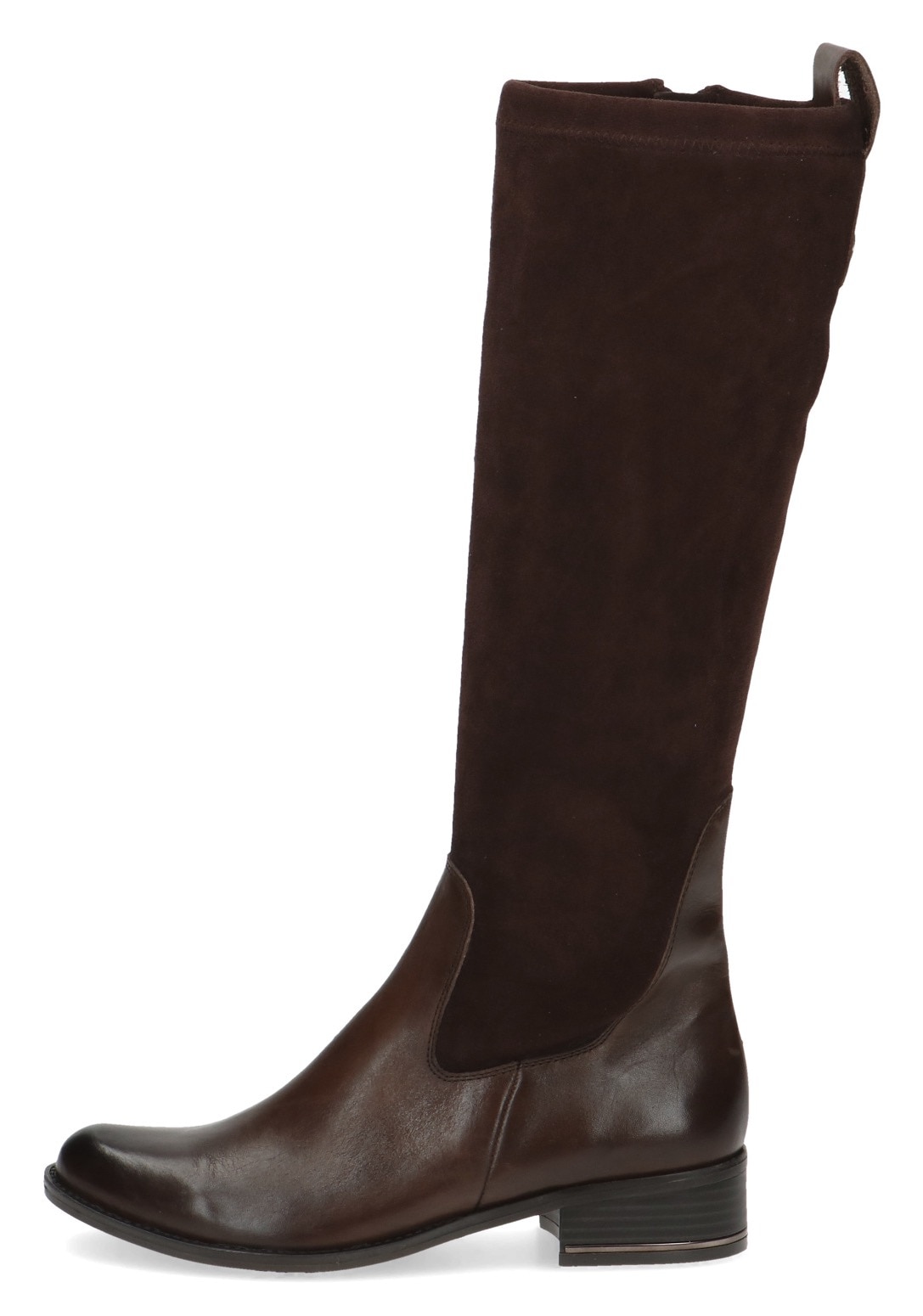 Caprice Stiefel  , Blockabsatz, Langschaftstiefel, Businessstiefel, bequeme Weite