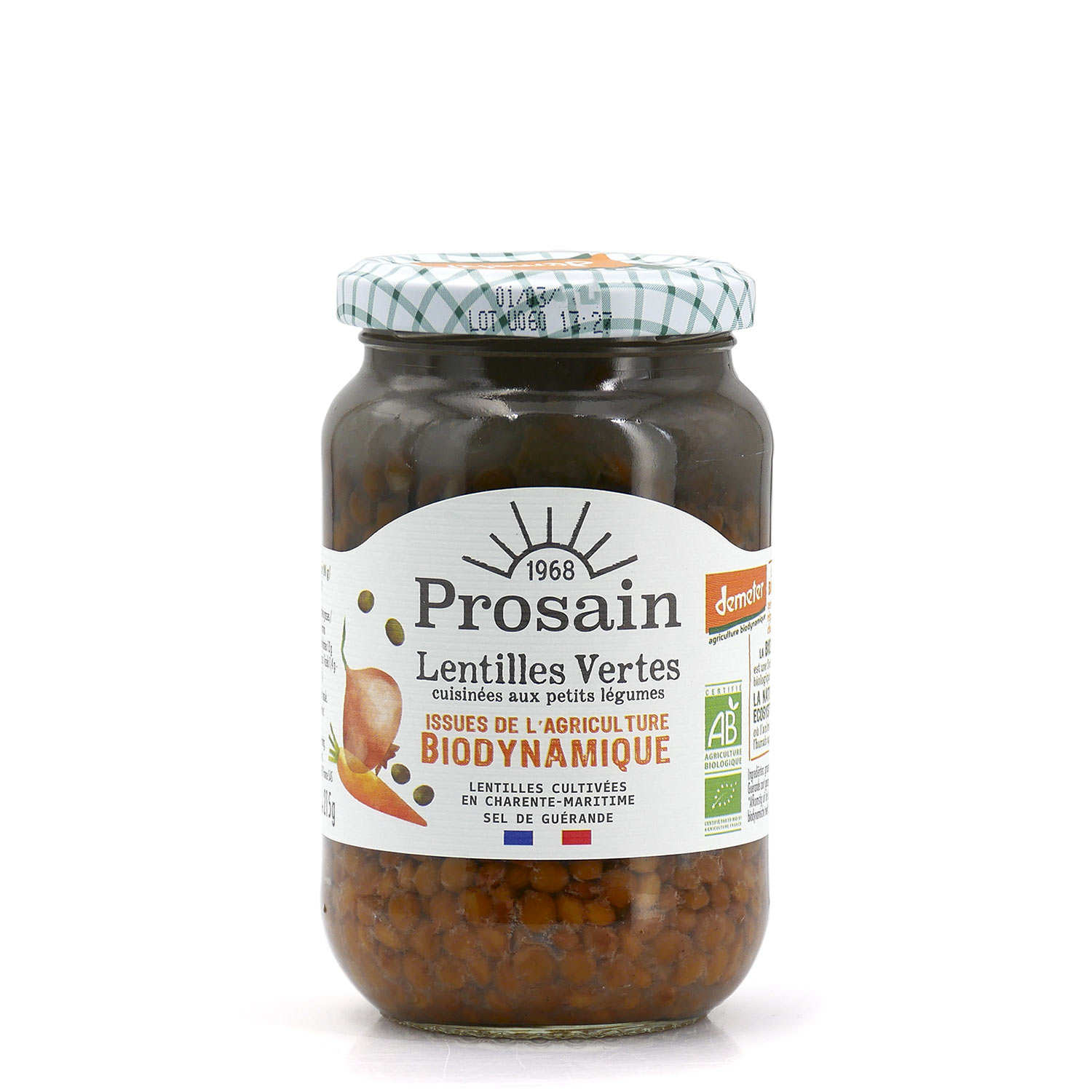 Lentilles vertes bio Demeter