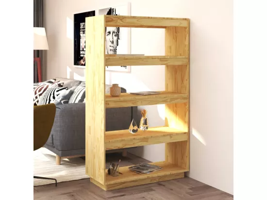 Bibliothèque/Séparateur de pièce 80x35x135cm bois de pin massif