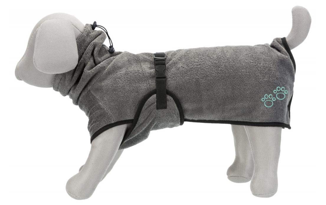TRIXIE Hundebademantel »Trixie Bademantel Frottee« Baumwolle | Polyester
