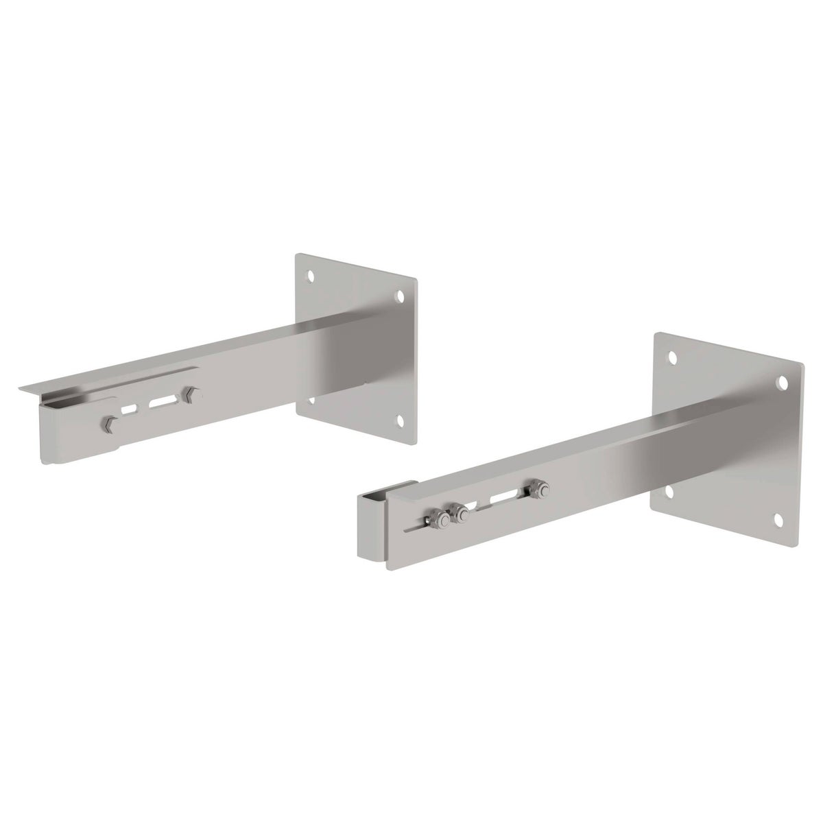 MUNK speciale wandbeugel, gegalvaniseerd staal, wandafstand 500-600mm, 2 stuks