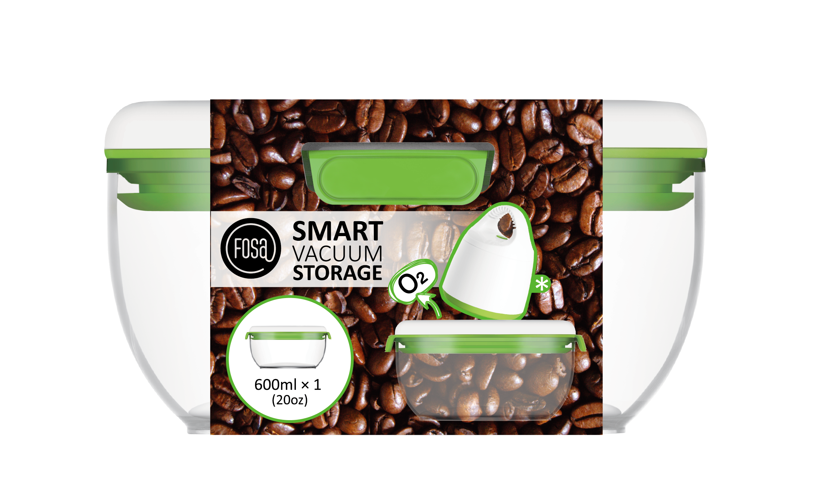 Madrid Behälter rund 600ml