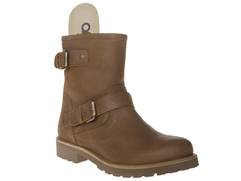 AQA Shoes A6256 Cognac