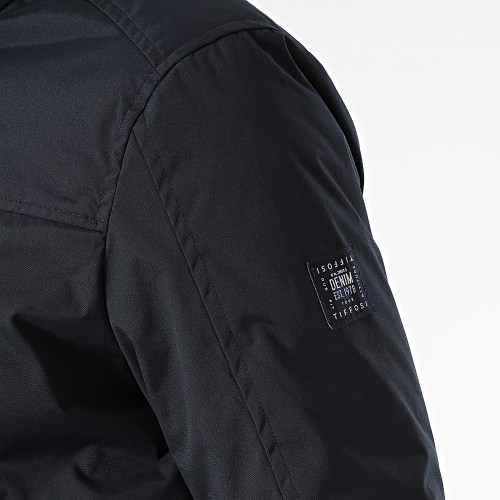 Parka Capuche Fourrure Sapporo 10051043 Bleu Marine