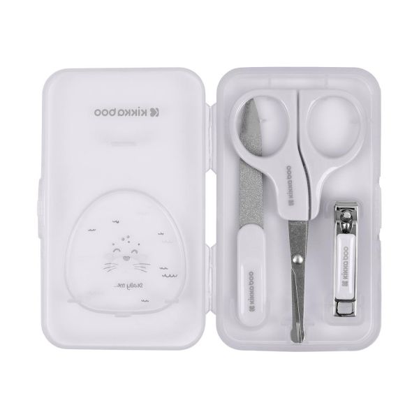 Kikkaboo Seally Me Manicure Set - Grijs