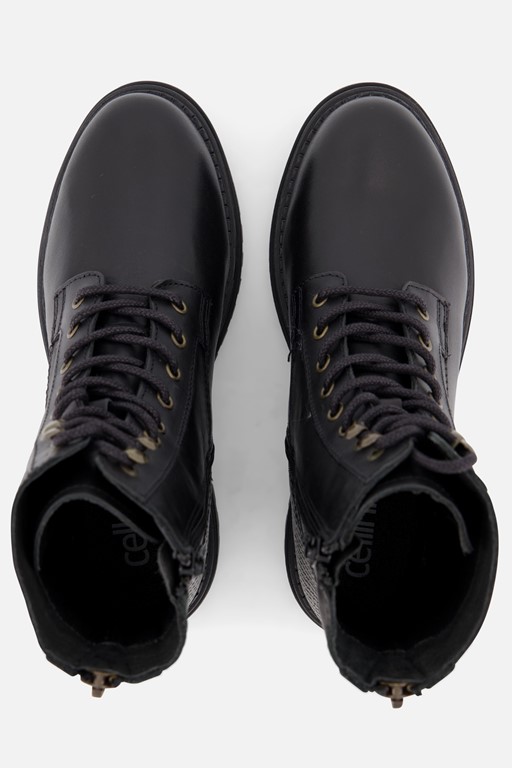 Cellini Luna Veterboots zwart Leer