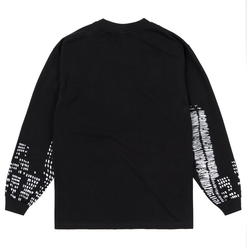 T-SHIRT DOWNTOWN LS - NOIR