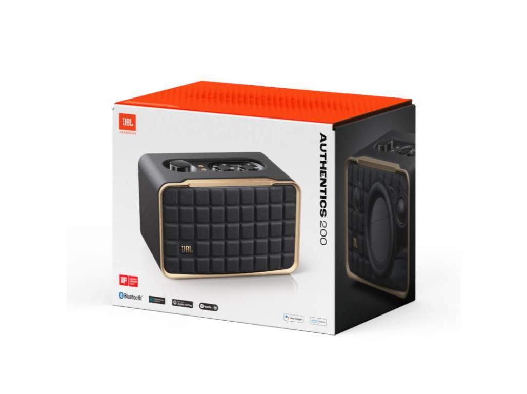 COLUNA BT   WIFI JBL AUTHENTICS A200 PRETO