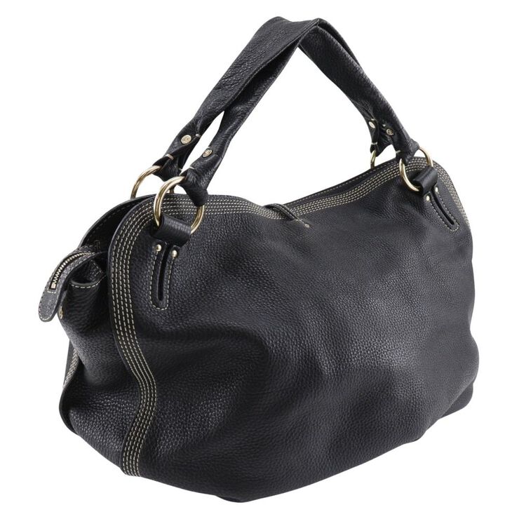 Celine Vintage Celine Handbag Black