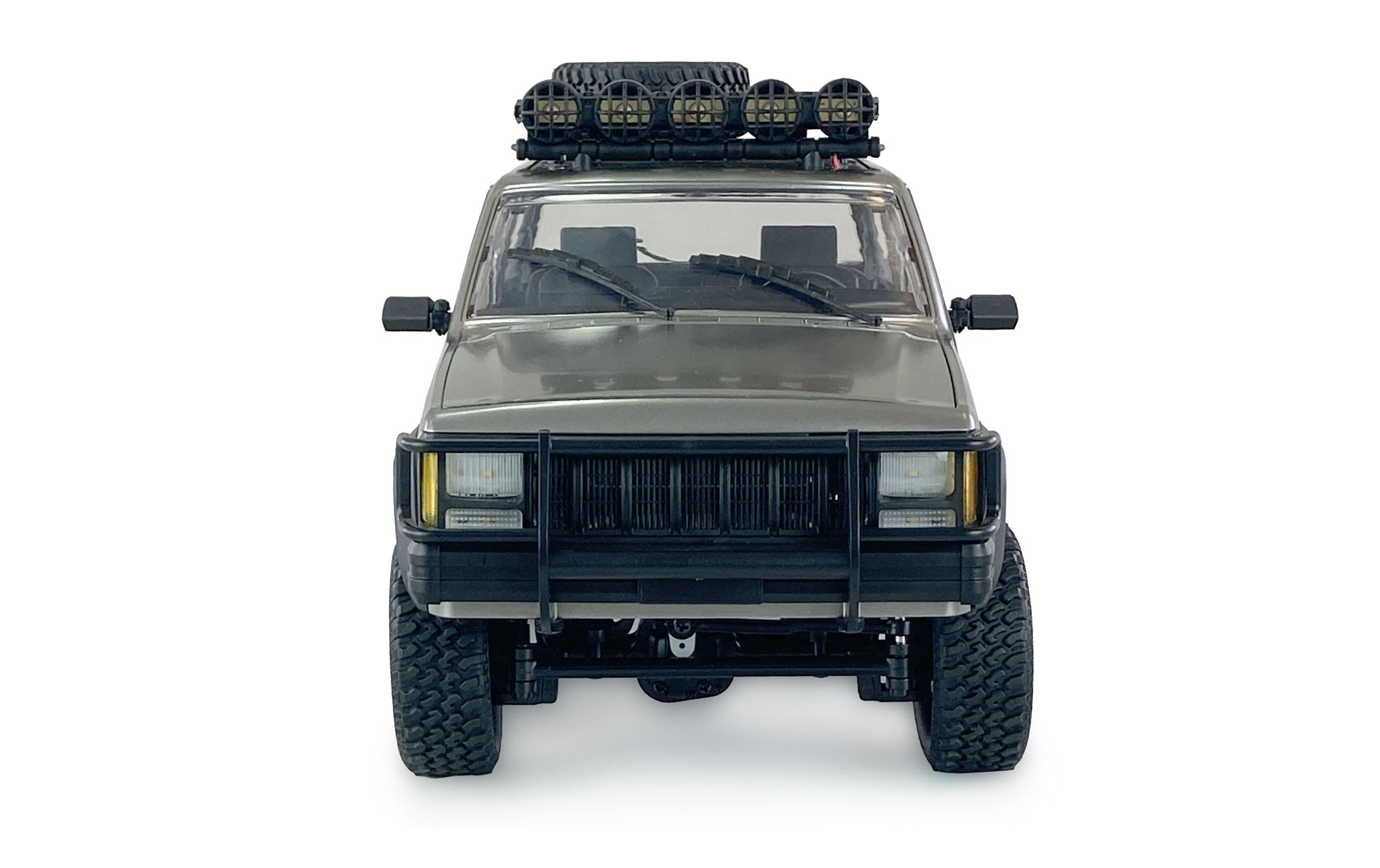 Geländewagen JC-X12 4WD Silber, RTR, 1:12<br>Scale Geländewagen mit 2-Gang Getriebe