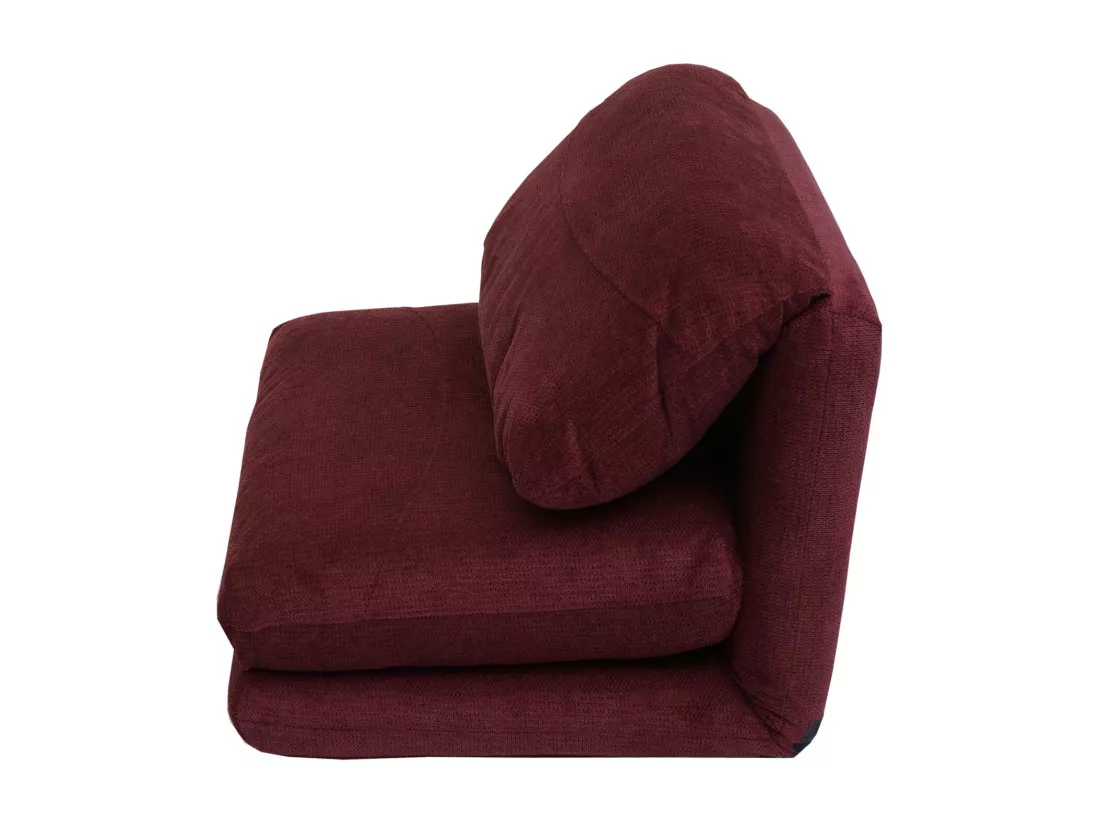 Fauteuil-lit MCW-E68, bordeaux