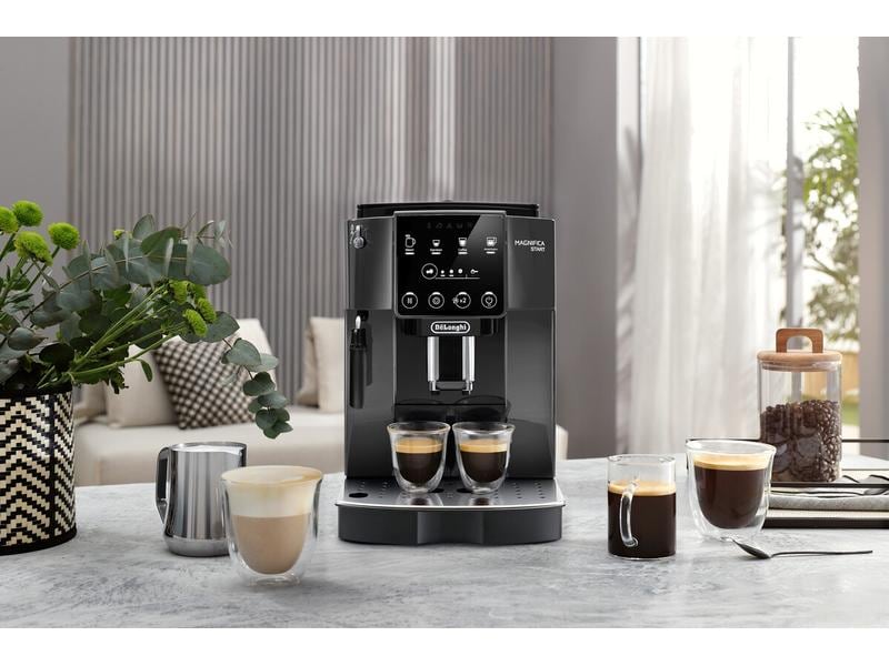 De'Longhi Kaffeevollautomat Magnifica Start ECAM220.22.GB S Kaffeemaschine mit Milchaufschäumer