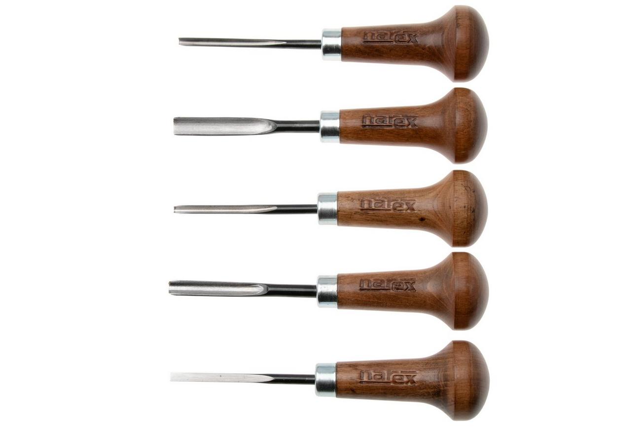 Narex Profi Graving Chisel Set 868300, gutsenset, 5-delig