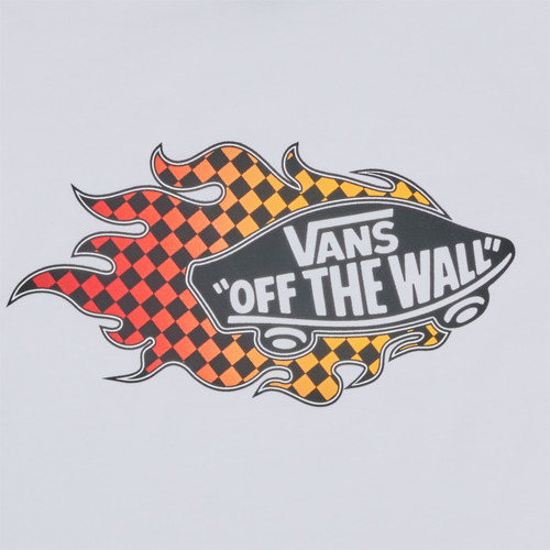 Vans - VANS FLAME SS - Blanc