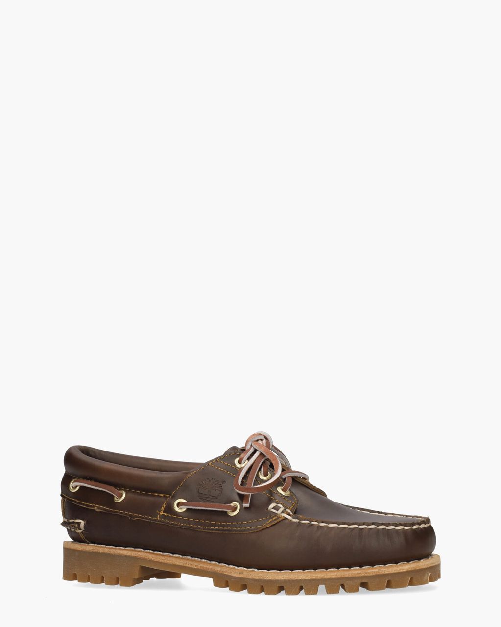 Timberland Noreen 3-Eye Lug Boat Shoe Donkerbruin Dames Veterschoenen