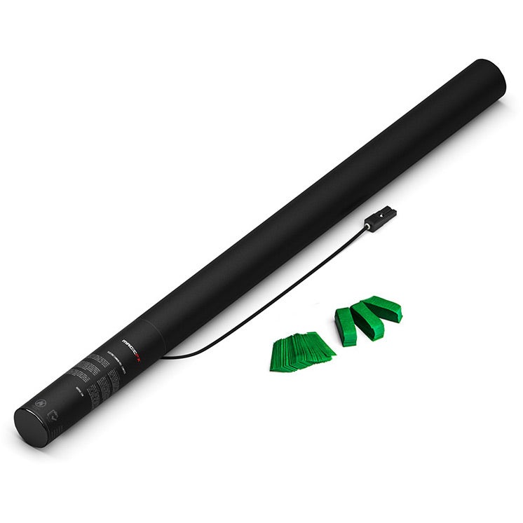 Magic FX EC04DG Electric Confetti Cannon 80 cm donkergroen