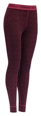 Legging Femme Devold Duo Active Mérinos 205 Rouge