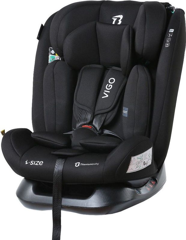 Titaniumbaby - Vigo - Autostoel - Zwart - I-size