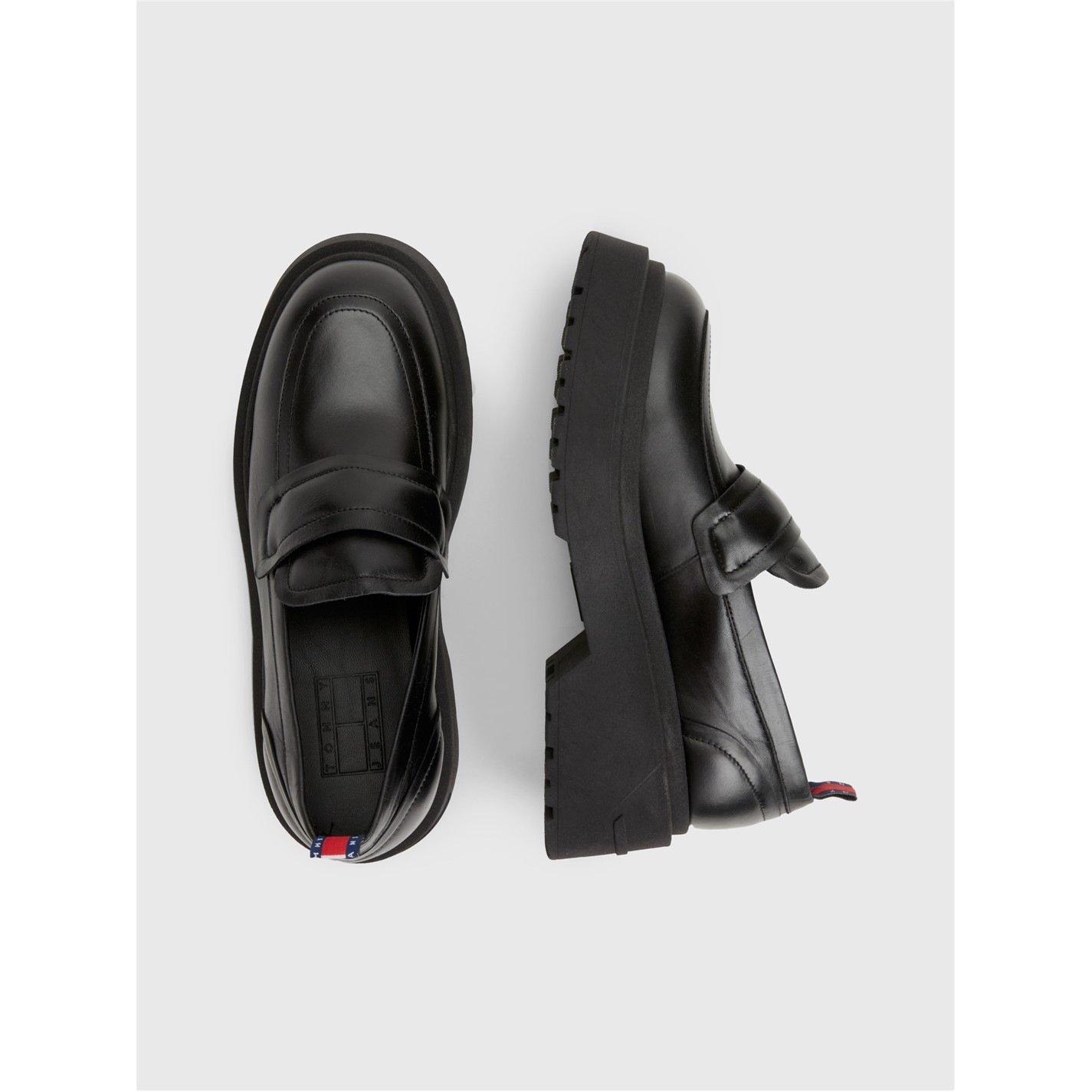 Tommy Jeans Chunky Leather Loafers