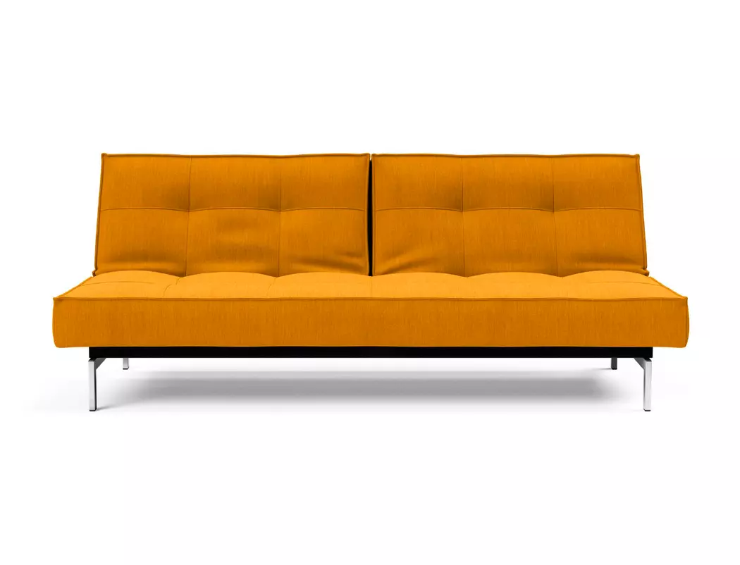 Schlafsofa Splitback Chrom