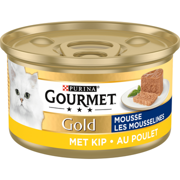 Gourmet Gold Mousse Kattenvoer natvoer met Kip