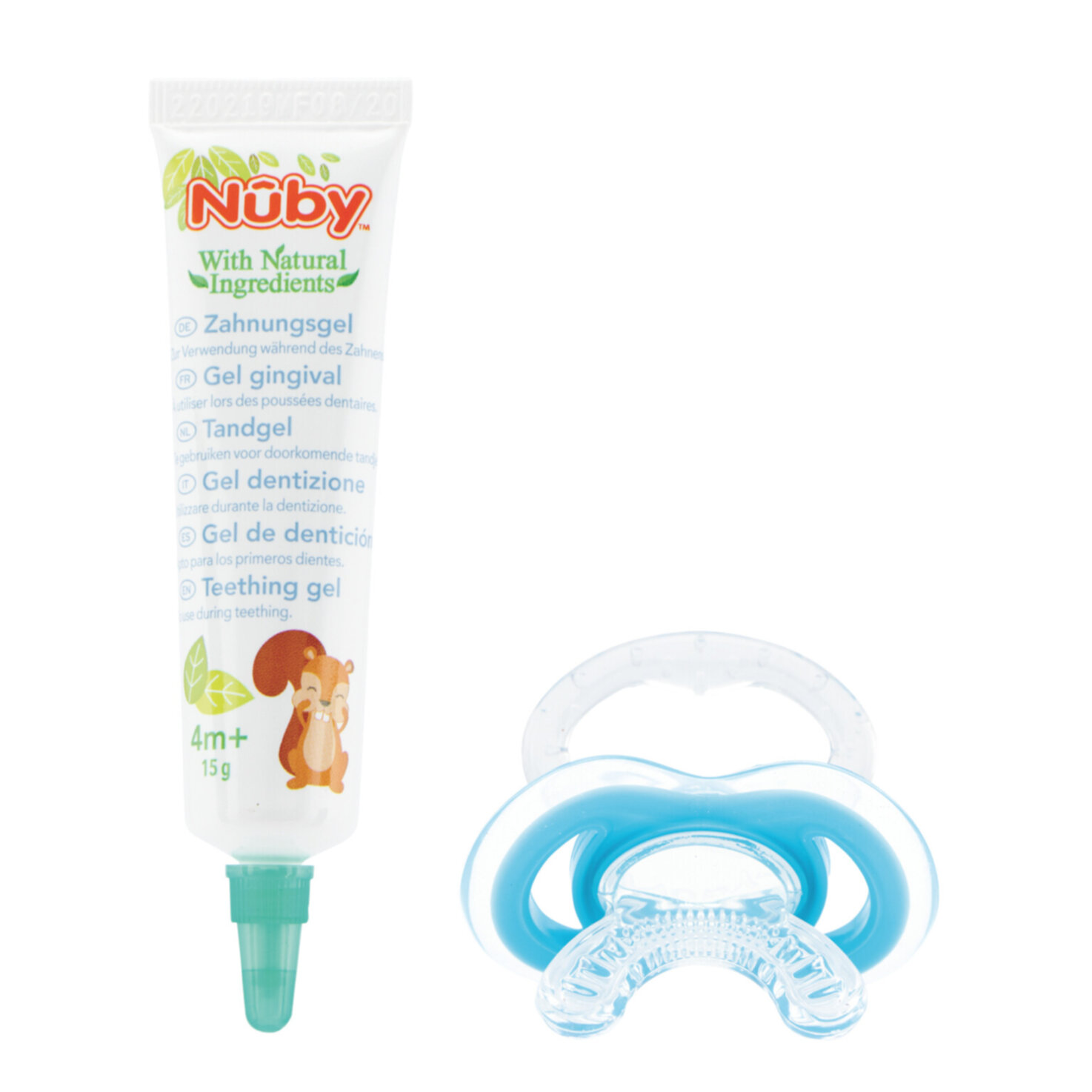 Nûby Zahnungsgel + Zahnungshilfe Gum-eez