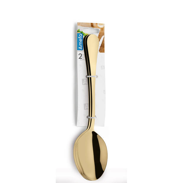 Amefa Ibiza Goud 2 opscheplepels