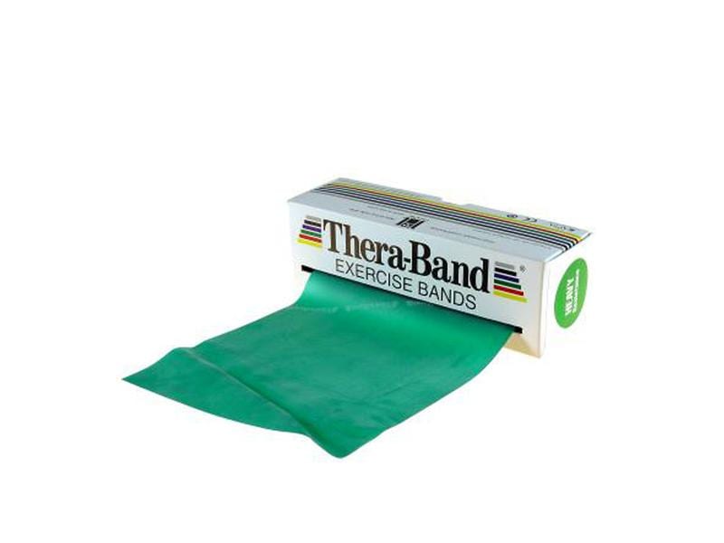 Thera-Band Fitnessband Grün, stark, 45.7 m Übungsband