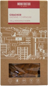 Manifaktur Bio Kastanien Cracker, 100 g